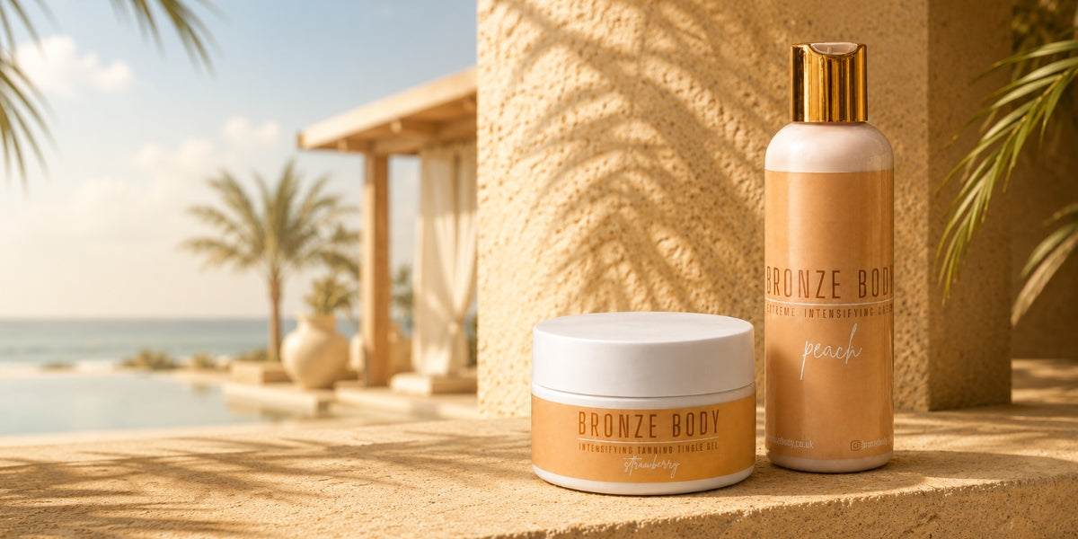 Bronze Body tanning gel and tan-extending cream
