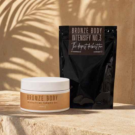 Bronze Body Tingle Prep Duo – Pre-Tan Gel & MT2